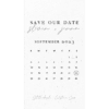 Calendar Style Digital Save The Date - Image 2